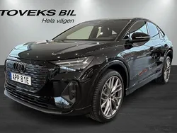 Mytsvart metallic Begagnad 2025 Audi Q4 Sportback e-tron S-Line SUV | 739 900 kr