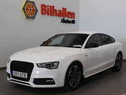 Vit Begagnad 2015 Audi A5 Sportback S-Line Halvkombi | 179 900 kr (Marknadspris)