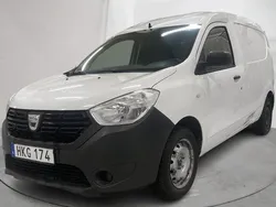 Vit Begagnad 2017 Dacia Dokker Van | 39 000 kr
