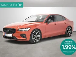 Röd Begagnad 2019 Volvo S60 R-Design Sedan | 339 900 kr (Marknadspris)