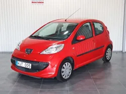 Röd Begagnad 2007 Peugeot 107 Halvkombi | 39 900 kr (Lite dyr)