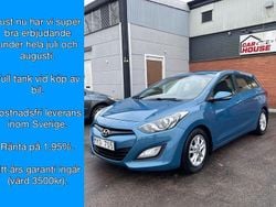 Ljusblå (blå) Begagnad 2012 Hyundai i30 Kombi | 94 800 kr (Marknadspris)
