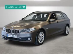 Brun Begagnad 2017 BMW 520 Shadowline Kombi | 214 900 kr (Superpris)