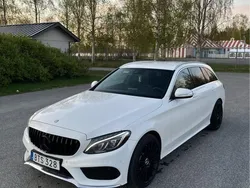 Vit Begagnad 2015 Mercedes C250 AMG line Kombi | 159 500 kr (Marknadspris)
