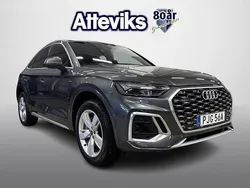 Grå Begagnad 2024 Audi Q5 Sportback S-Line SUV | 579 000 kr (Marknadspris)