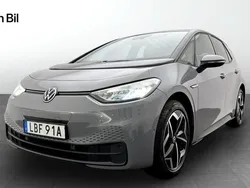 Grå Begagnad 2023 VW ID.3 Comfortline Halvkombi | 299 900 kr (Marknadspris)