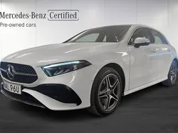 Vit Begagnad 2023 Mercedes A250 AMG Halvkombi | 359 000 kr (Marknadspris)
