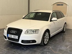 Vit Begagnad 2009 Audi A6 S-Line Kombi | 59 900 kr (Lite dyr)