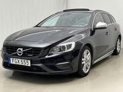 Svart Begagnad 2014 Volvo V60 R-Design Kombi | 116 000 kr (Bra pris)