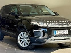 Svart (santorini svart metallic) Begagnad 2017 Land Rover Range Rover evoque SUV | 229 900 kr (Lite dyr)