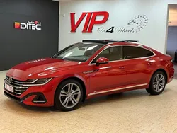 Röd Begagnad 2021 VW Arteon R-line Halvkombi | 349 800 kr (Marknadspris)