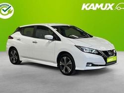 Vit Begagnad 2021 Nissan Leaf 360º Halvkombi | 188 700 kr (Marknadspris)