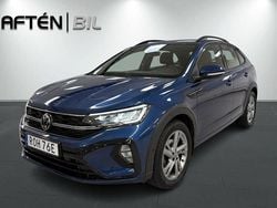 Blå Begagnad 2022 VW Taigo IQ Drive SUV | 239 800 kr (Marknadspris)