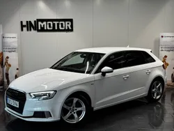 Vit Begagnad 2017 Audi A3 Sportback Comfort Halvkombi | 169 900 kr (Marknadspris)