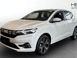 Vit (white) Ny 2025 Dacia Sandero Expression Halvkombi | 219 900 kr (Bra pris)