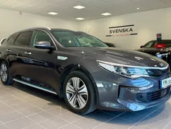 Grå Begagnad 2017 Kia Optima Hybrid 2 Sedan | 169 900 kr (Marknadspris)