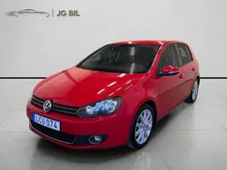 Röd Begagnad 2011 VW Golf VI GT Halvkombi | 84 800 kr (Marknadspris)