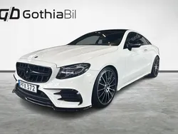 Vit Begagnad 2017 Mercedes E220 AMG line Sportkupé | 314 900 kr (Dyr)