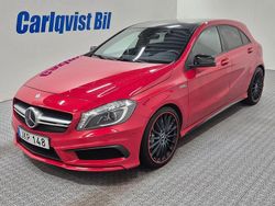 Röd Begagnad 2014 Mercedes A45 AMG AMG Sedan | 229 000 kr