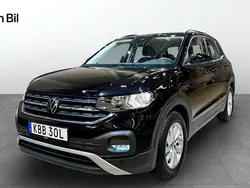 Svart Begagnad 2022 VW T-Cross Comfortline SUV | 204 900 kr (Marknadspris)