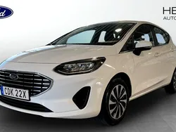 Vit (white) Begagnad 2022 Ford Fiesta Titanium Halvkombi | 164 900 kr (Marknadspris)
