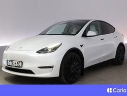 Vit Begagnad 2023 Tesla Model Y Long Range AWD SUV | 437 900 kr (Marknadspris)