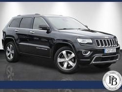Svart Begagnad 2016 Jeep Grand Cherokee Overland SUV | 244 900 kr (Marknadspris)