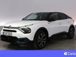 Vit Begagnad 2021 Citroën e-C4 Shine Halvkombi | 197 900 kr (Marknadspris)