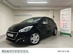 Svart Begagnad 2017 Peugeot 208 Style Halvkombi | 74 800 kr (Bra pris)