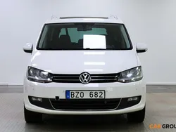 Vit Begagnad 2011 VW Sharan Minibuss | 69 900 kr (Lite dyr)
