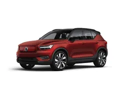 Röd Ny 2025 Volvo EC40 Performance SUV | 648 600 kr (Marknadspris)