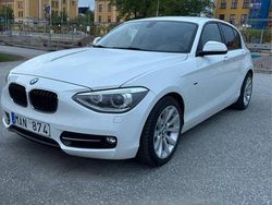 Vit Begagnad 2012 BMW 118 Sport Line Halvkombi | 87 000 kr (Bra pris)