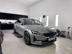 Grå Begagnad 2021 Polestar 2 Performance Sedan | 399 000 kr (Lite dyr)
