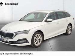 Vit Begagnad 2022 Skoda Octavia Style Kombi | 224 800 kr (Marknadspris)