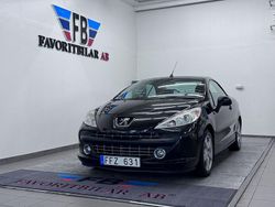Svart Begagnad 2007 Peugeot 207 CC Cab | 39 900 kr (Marknadspris)