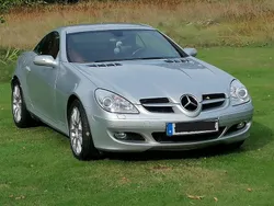 Silver Begagnad 2007 Mercedes SLK350 Cab | 128 000 kr (Superpris)