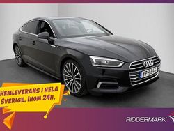 Svart Begagnad 2017 Audi A5 Sportback Proline Halvkombi | 184 800 kr