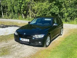 Svart Begagnad 2015 BMW 318 Sport Line Kombi | 110 000 kr (Marknadspris)