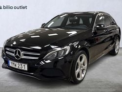 Svart Begagnad 2017 Mercedes C220 Avantgarde Kombi | 209 800 kr (Marknadspris)