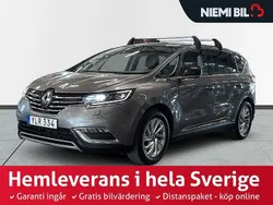 Grå Begagnad 2017 Renault Espace Minibuss | 179 900 kr (Marknadspris)
