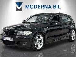 Svart Begagnad 2007 BMW 120 M Sport Halvkombi | 79 400 kr (Lite dyr)