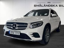 Vit Begagnad 2018 Mercedes GLC220 AMG line SUV | 319 000 kr (Marknadspris)