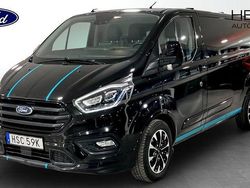 Svart Begagnad 2021 Ford Transit Custom Sport Van | 299 875 kr (Marknadspris)