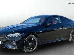 Svart (black) Begagnad 2025 Mercedes CLE300 AMG line Sportkupé | 789 900 kr