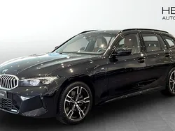 Svart (black) Begagnad 2025 BMW 330e M Sport Kombi | 579 700 kr (Lite dyr)