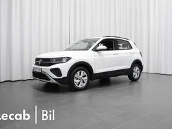 Vit (pure white) Begagnad 2024 VW T-Cross Life SUV | 214 500 kr (Marknadspris)