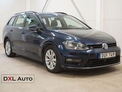 Mörkblå (blå) Begagnad 2015 VW Golf VII R-line Kombi | 114 900 kr (Lite dyr)