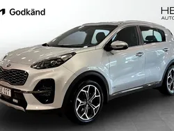 Grå (silver) Begagnad 2020 Kia Sportage GT-Line SUV | 244 900 kr (Bra pris)
