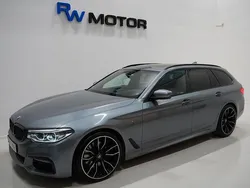 Blå Begagnad 2018 BMW 530 M Sport Kombi | 389 800 kr (Marknadspris)