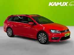 Röd Begagnad 2017 VW Golf VII Kombi | 138 900 kr (Bra pris)